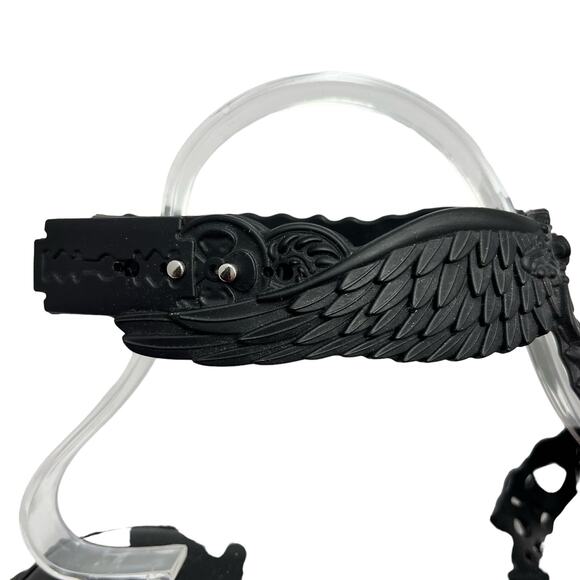 Melissa + Campana Barroca Black Gladiator Jelly Sandals Womens Size US 10 NEW - Picture 6 of 10